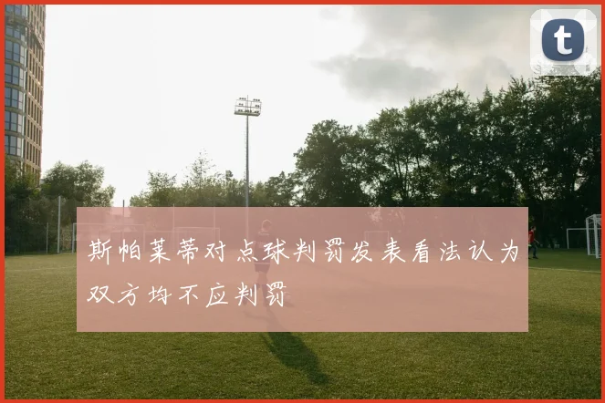 斯帕莱蒂对点球判罚发表看法认为双方均不应判罚